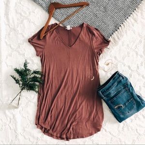 🌻Boutique T-shirt Tunic with open sleeves